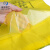 米奇特工 大号加厚黄色废物垃圾袋 60*70平口100个（30-40L）