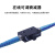 蓝邮 在线式可调衰减器 单模光纤适配器 fc/upc机械式可调光衰减器0-60db 850/1310/1550nm FC/APC	