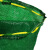 安赛瑞 蔬菜水果网眼袋 60×85cm（100个装）圆织网袋抽绳网兜 尼龙透气网袋编织袋（加密中厚）绿色 24795