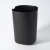 智能垃圾桶自动感应翻盖垃圾分类办公室厨房卫生间垃圾桶 方圆12L单桶磨砂黑(无盖子)