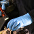 AMMEX爱马斯一次性丁腈手套橡胶手套家务清洁塑胶防水薄款厨房胶皮垃圾分类手套耐用餐饮手套 经济型（100只装） 中号M#