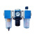惠利得 亚德客型过滤器GC200三联件气动元件气源处理器油水分离器 自动排水GC400 