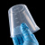 海斯迪克 HKCL-684 塑料烧杯实验室烧杯教学测量杯刻度无手柄计量杯 25ml-1000ml套装 