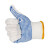 安居先森线手套劳保点胶加厚防滑耐磨工地劳动工作工业用品棉线劳保手套10副/包（5包起发）MZS-D12