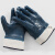 丁腈浸胶劳保手套加厚橡胶防水防滑防油耐油耐磨胶皮干活工业手套工业品 蓝色磨砂手套：3双 XL