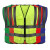 泓瑞沣 施工环卫反光马甲 单位：件 网面口袋款 荧光黄
