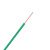 金龙羽 国标铜芯电线电缆 单芯单股硬线 BV-1平方 100米/卷 绿色