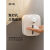 自动机感应壁挂式洗手机泡沫感应器皂液器免打孔 珍珠白+洗手液*2