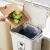 北杉垃圾桶厨房干湿分离清洁箱分类收纳筒家用带盖厨余桶大容量卫生筒 37L三层单盖双内桶分类垃圾桶