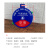 斯铂格 氧气瓶状态标识牌 亚克力圆形5防医院氧气筒气体使用状态卡 B款状态10*10cm