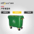 威佳660L户外垃圾桶大号商用保洁清运垃圾车手推大容量环卫垃圾箱