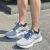 布鲁克斯男女跑鞋减震运动跑步支撑跑鞋Glycerin甘油20 世纪蓝 Brooks 44.5