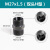 液压卡套过度接头公制H型外螺纹M14161822*1.5对丝碳钢直接 M27*1.5双头H型