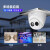 大华（dahua）监控摄像头 200万网络高清半球监控摄像机H.265 带POE红外夜视半球摄像机 P20T1-A-3.6mm