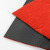 赫思迪格 拉绒压花防滑地毯 PVC橡胶底绒面酒店地毯垫 2.0m宽*15m*大红 JG-1823
