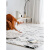 视觉味道土耳其现代轻奢凹凸地毯极简侘寂风格客厅卧室地毯 YUND-04 80x150CM(带穗)