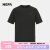NEPA耐葩户外23年夏季男女款冷感基本弹力圆领短袖T恤7JD5302 黑色 185/104A