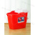 地拖桶老式红色拖地桶加厚拖把桶手压挤水桶清洁桶墩布桶定制 3806地拖桶