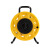劳瑞 移动电缆盘排插带线拖线卷线盘绕线盘30/50米工程电源卷盘插座 黑黄橙盘30米2*1.5平方