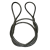 巨力 带编头钢丝绳 编头长度：36cm；钢丝绳长度：7m