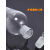 梨形分液漏斗250/500/1000ml实验室油液玻璃聚四氟乙烯具标口活塞 60-250ml(4孔)