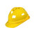 LISM安全帽工地男国标abs施工夏季头盔防砸工程施工定制logo印字透气 ABS国标双筋普厚款-黄