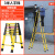 检修梯伸缩梯玻璃钢鱼竿梯电工检修人字梯竹节梯工具绝缘电力 人字梯 3.0米