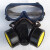 防毒面具全面罩喷漆用防尘防烟口罩放毒氧气面罩全脸防护罩脸罩 双罐防毒面具眼镜 其他