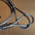 涂塑包塑皮钢丝绳索具吊具起重镀锌压制钢丝绳拖车锁车246810mm粗 5毫米粗 0.5米