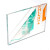 CMUP高透明亚克力板diy手工材料塑料有机玻璃板展示盒广告牌 定制加工 100*100*1mm20片