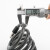 赛拓（SANTO）圈型钢缆锁 自行车山地车电动车摩托车锁 钥匙款配安装支架 12*1200mmGY 0552