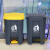废料脚踏垃圾桶大桶化学品垃圾箱锐器加厚型分类加厚塑料针筒 40L加厚脚踏桶- 无