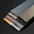赛利雅铝合金踢脚线金属墙角线木地板墙角贴哑光4cm黑色拉丝加厚不锈钢 样品