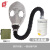 普达 防毒面具生化 MJ-4001全面罩配5号中罐（含背包导气管） 1套 防一氧化碳 工业化工用