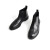 塔驰密司（TOUCH MISS）男鞋切尔西靴新款英伦复古布洛克商务正装切尔西靴FX22081202 深棕色 38
