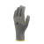 代尔塔 DELTAPLUS 202018防割手套 工业劳保针织防滑耐用耐磨损超细纤维透气款防护手套 9码 3付/袋