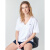 Lacoste/法国鳄鱼女装时尚短袖百搭舒适保罗短衫白色夏季TF5458-0 白色 34