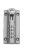 沸耐笙 FNS-06294 防盗窗窗户安全锁 插销门栓密码锁  银色 件