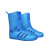 苏识 AF023 硅胶底防滑防水鞋套高筒双排扣蓝色34-35码双