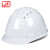 飞迅 安全帽工地 ABS新国标三筋透气 建筑工程施工防砸头盔 白色