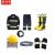 鑫迅博 02加厚消防服套装+02钢包头靴消防员训练演习隔热防护服