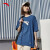 安踏（ANTA）冰丝T丨冰感短袖t恤男女同款夏季户外篮球宽松半袖运动上衣 河岸蓝-4 L