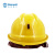 Raxwell矿工安全帽 ABS材质带透气孔 含矿灯架及线卡 黄色 RW5142