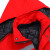共泰 A0009反光工作服 加厚棉质防寒服 工厂劳保服（可拆卸）红色套装170/L码