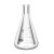 三角烧瓶烧杯化学实验器材锥形瓶带塞50/150/250/500/1000ml玻璃 直口三角瓶200ml含塞