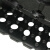 商用镂空防滑地垫酒店餐厅专用厨房地垫吸水防油耐油疏水橡胶脚垫 黑色 180CM×800CM