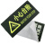 海斯迪克 HKC-635 消防自发光标识 安全警示标志贴纸（安全出口箭头向右）10片13.7*36cm