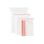 筑采（ZHUCAI） 塑料封口袋pe透明密封收纳袋加厚密封袋 红边 34x44cm 1包100只 1包价