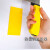 定制色标管理4厨房彩色刀具分色刀柄套 热缩刀把套 餐饮食堂彩色菜刀 黄色（光面）
