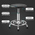 京度圆凳工厂车间流水线椅子工业工作登学校实验室机房无尘升降凳凳子 升降高度510-710MM